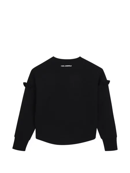 Bluza dziecięca Karl Lagerfeld czarna