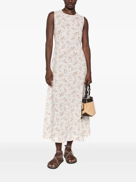 Rochie maxi Dôen cu model floral cu imagine