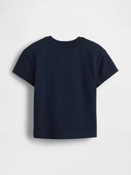 Tricou copii Gap negru