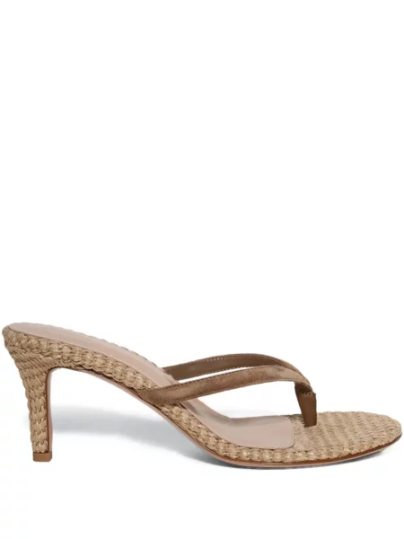 Sandale Gianvito Rossi din piele de căprioară maro