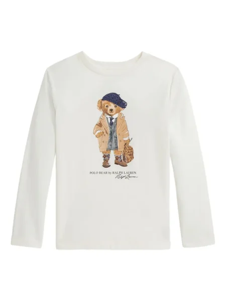 Dětské polotričko Polo Ralph Lauren bílé