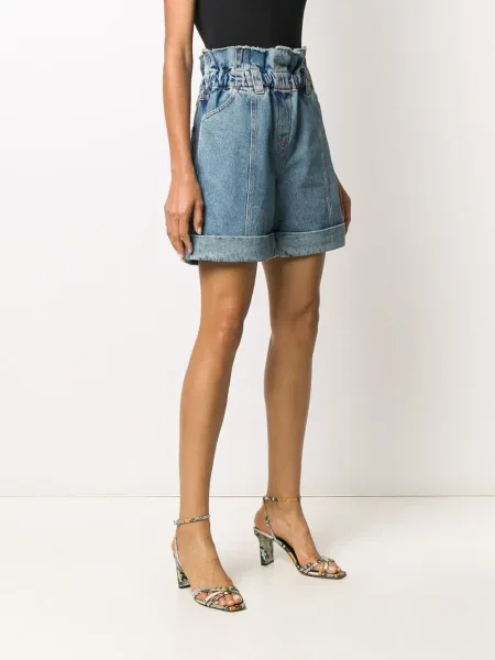 Szorty jeansowe Philosophy Di Lorenzo Serafini niebieskie