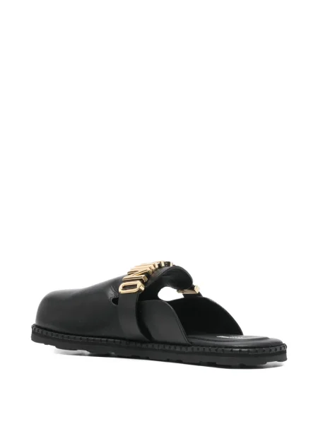 Mules Moschino μαύρο