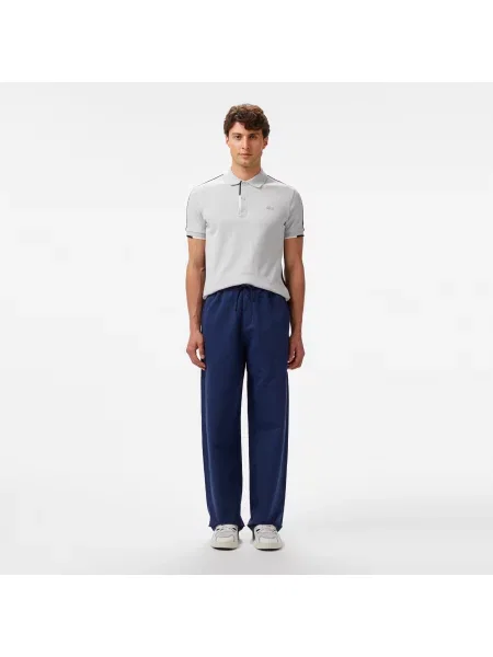 Поло Lacoste серое