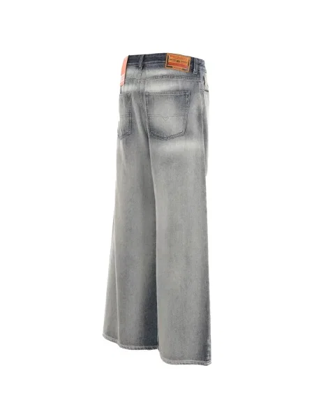 Blugi Diesel cu picior lat albastru