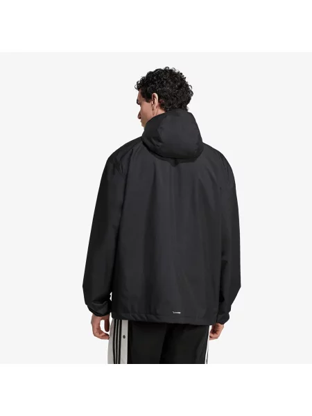 Bunda adidas Trefoil Essentials Woven Jacket Black L černá