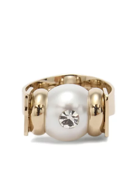 Пръстен Genny с перли златисто
