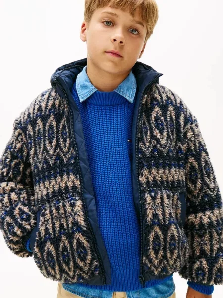 Tommy Hilfiger Dětská bunda černá