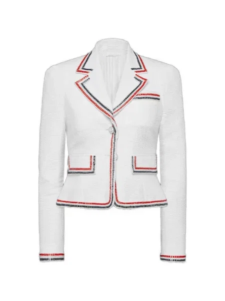 Geacă Thom Browne alb