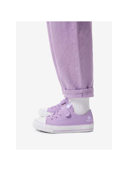 Sneakers Beverly Hills Polo Club μωβ
