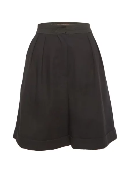 Pantaloni scurți Max Mara negru