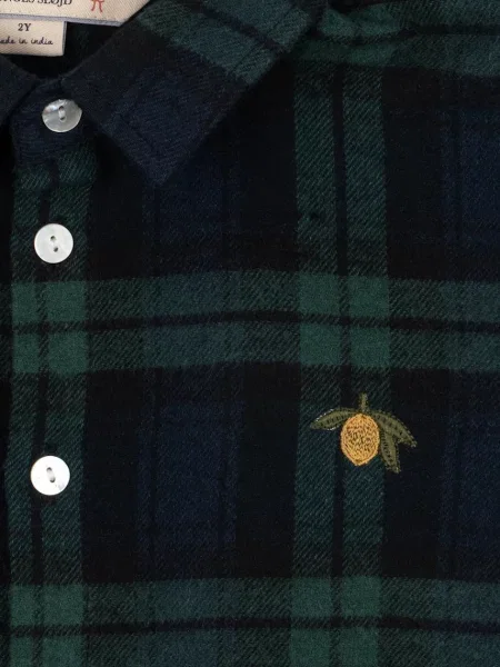 Konges Sløjd сорочка дитяча CHECKY SHIRT GOTS