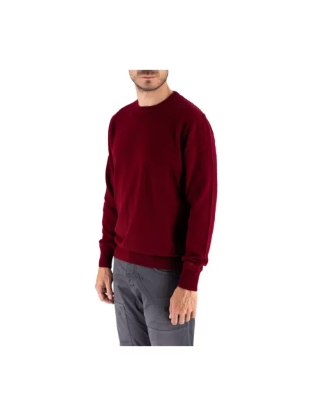 Sweter Mc2 Saint Barth wełniany czerwony
