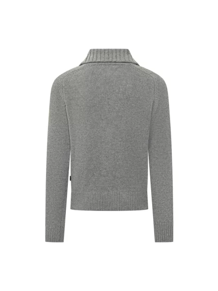 Sweter Sebago wełniany szary
