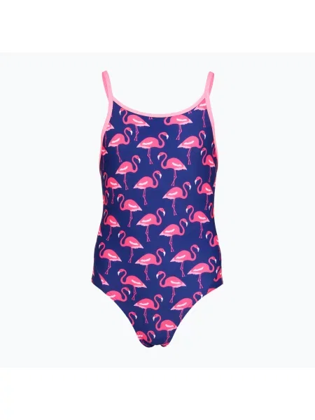 Gyerek egy részes úszódressz Funkita Diamond Back One Piece flocked up Diamond Back One Piece