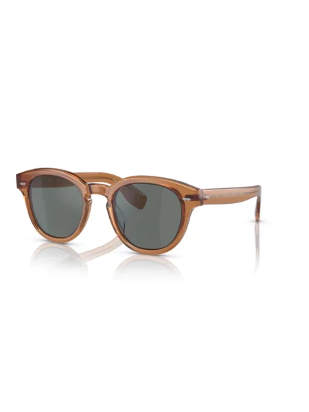 Okulary przeciwsłoneczne Oliver Peoples brązowe