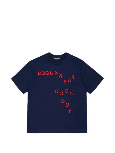 Koszulka dziecięca Dsquared2 niebieska