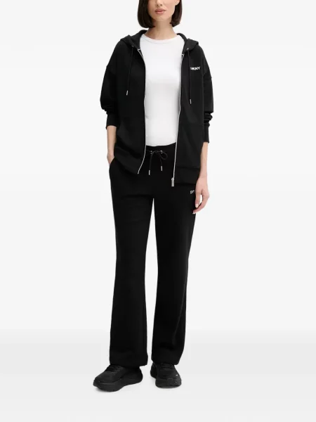 Hanorac cu glugă Dkny negru