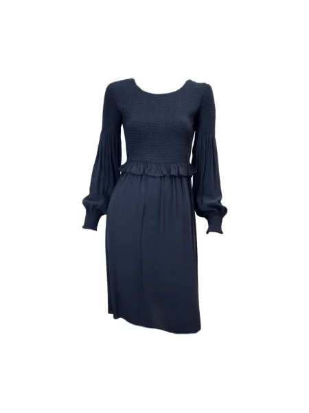 Sukienka Hugo Boss niebieska