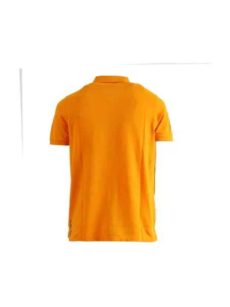 Koszulka polo U.s Polo Assn. z logo pomarańczowa