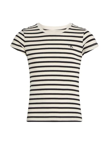 Calvin Klein Jeans Dječja majica kratkih rukava crna