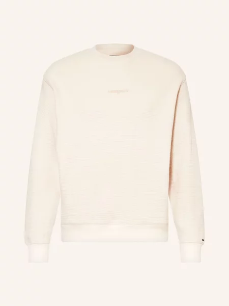 Tommy Jeans Tričko S Dlouhým Rukávem krémová
