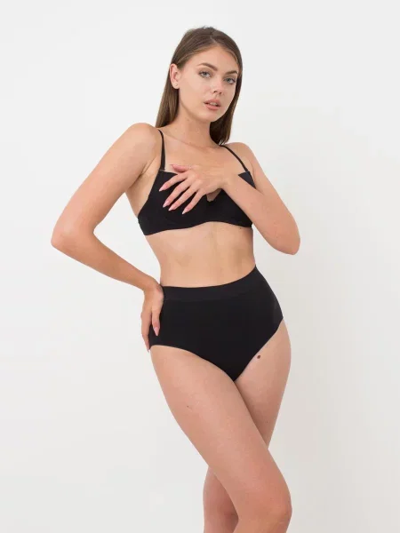 Труси Giulia мікрофібра чорний