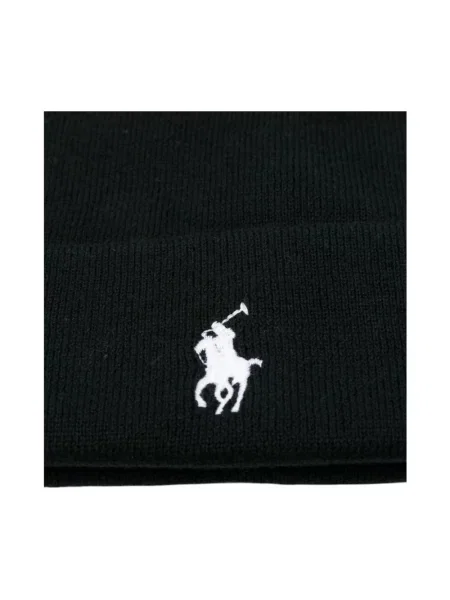 Czapka Polo Ralph Lauren z logo czarna