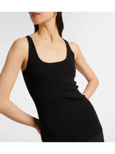 Top Toteme din jerseu negru