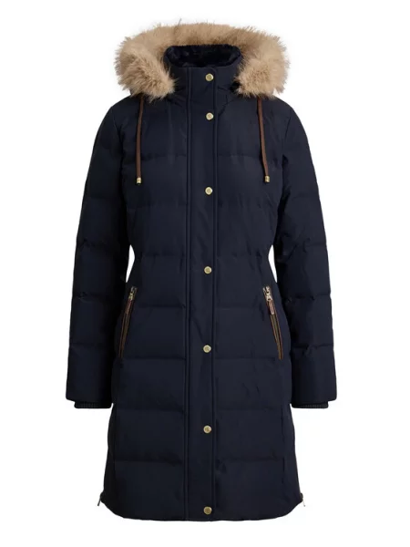LAUREN RALPH LAUREN Zimski plašč Mornarsko modra