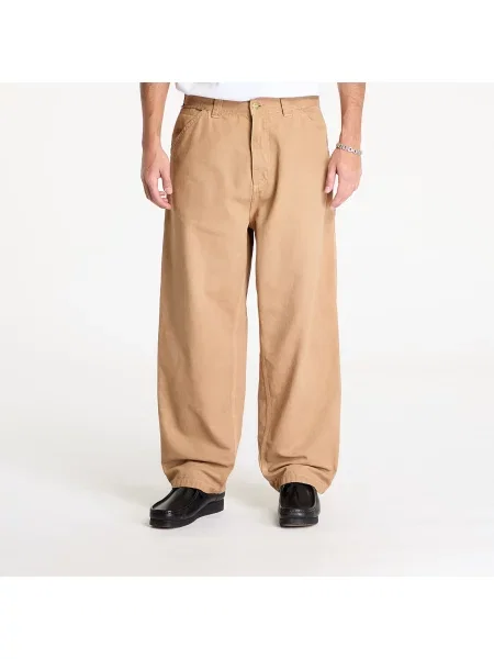 Παντελόνια Carhartt WIP OG Single Knee Pant Peanut Stone Dyed M πράσινο