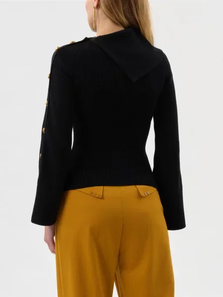 Свитер Elisabetta Franchi черный