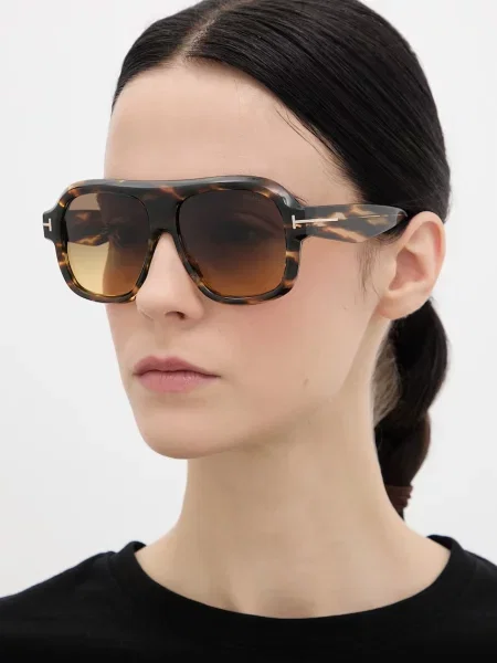 Tom Ford ochelari de soare maro