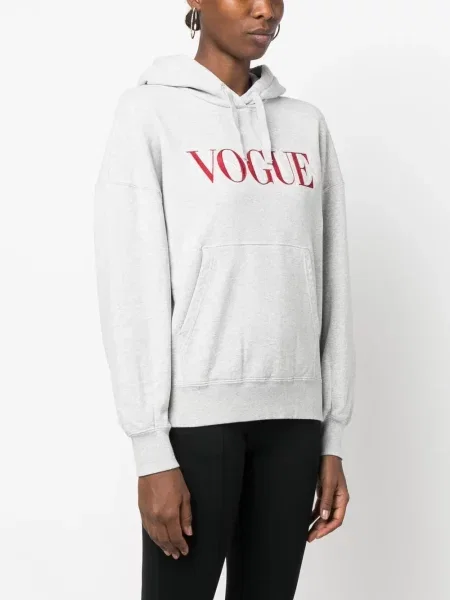 Μακρύς hoodie Puma γκρι