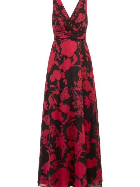 Kraimod Rochie de seară roșu negru