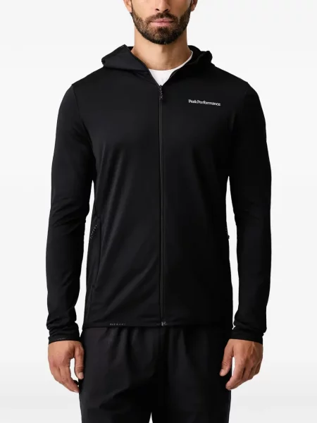 Mikina s kapucňou Peak Performance čierna