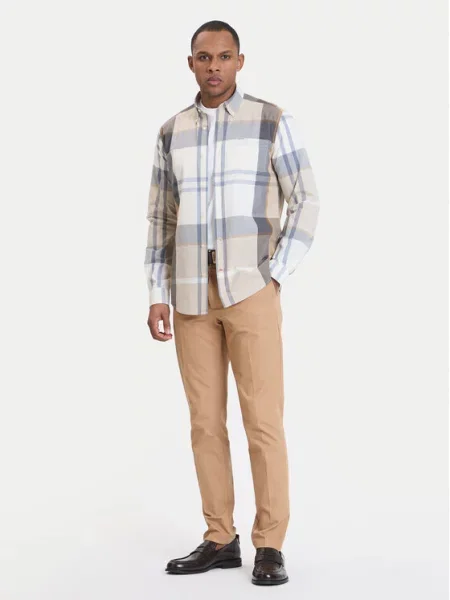 Barbour Сорочка Harris бежевий