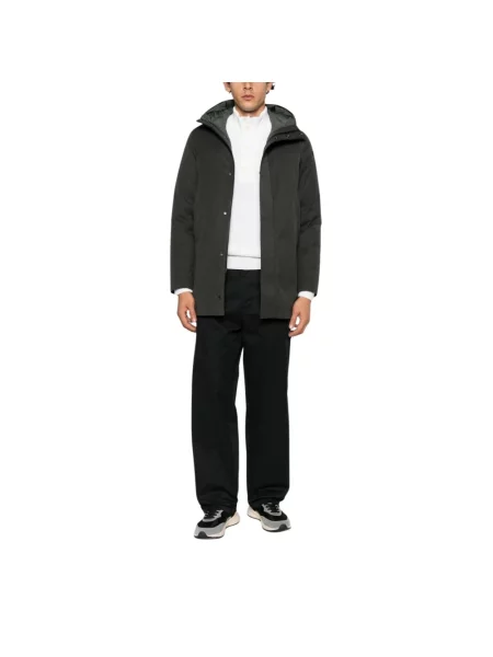 Parka Rrd z kapturem szara