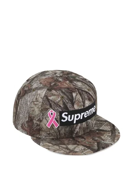 Kepurė su snapeliu Supreme ruda