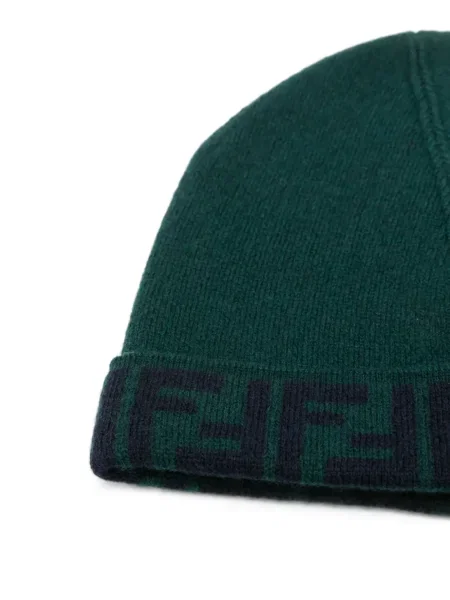 Czapka dziecięca Fendi zielona