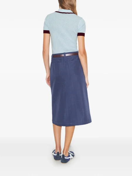 Pulover Tory Burch albastru