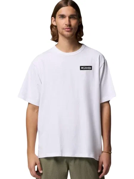 Majica Columbia s kratkimi rokavi bela