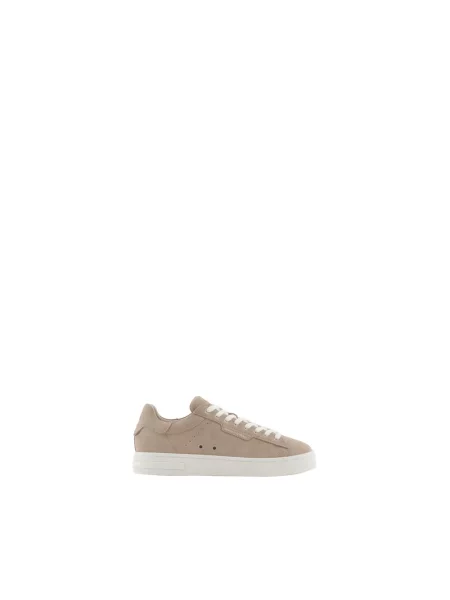 Sneakersy Armani Exchange zamszowe beżowe