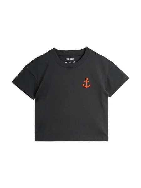 Mini Rodini tričko Anchor černé