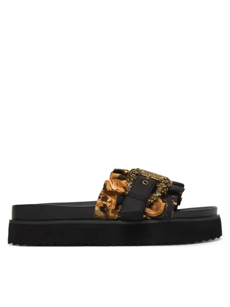 Papuci Versace Jeans Couture negru