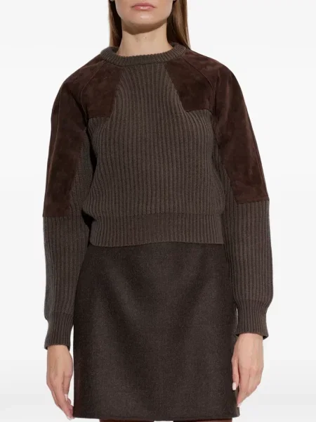 Pulover Max Mara de lână maro