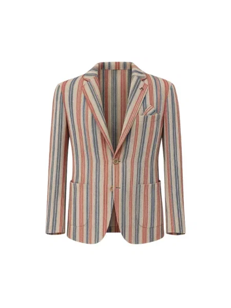 Wielobarwność marynarka Bob w paski