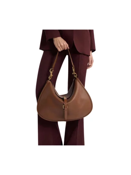 Torebka crossbody Etro skórzana brązowa