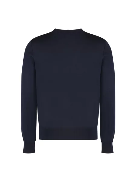 Sweter Dsquared2 wełniany niebieski