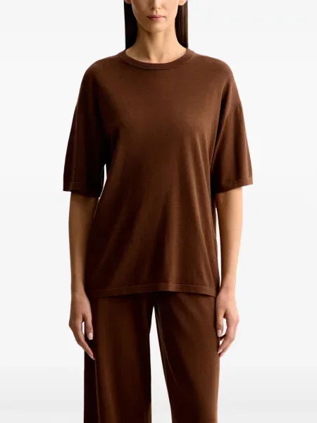 Tricou 12 Storeez scurt maro